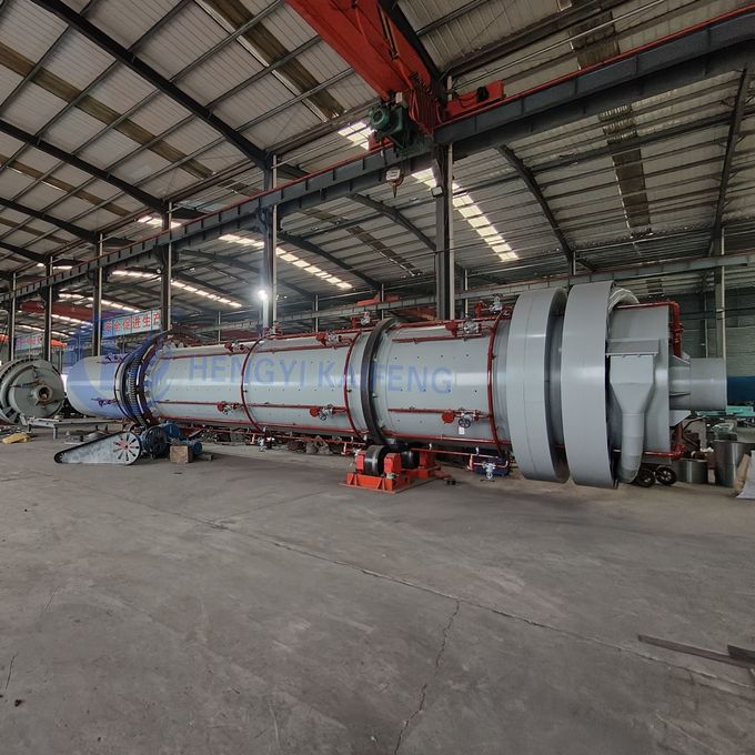 Activated carbon activated rotary kiln