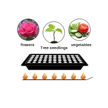 110V / 220V Seed Germination Heated Mat 75-inch Seedling Heating Mat PVC Waterproof Plant Heating Vegetable Seeds for Planting
