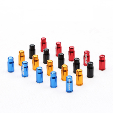 New 2PCS GUB Presta Valve Caps Aluminum Alloy Bicycle Tire Valve Cap 4 Colors French Tyre Dustproof Bike Valve Caps Tire Covered