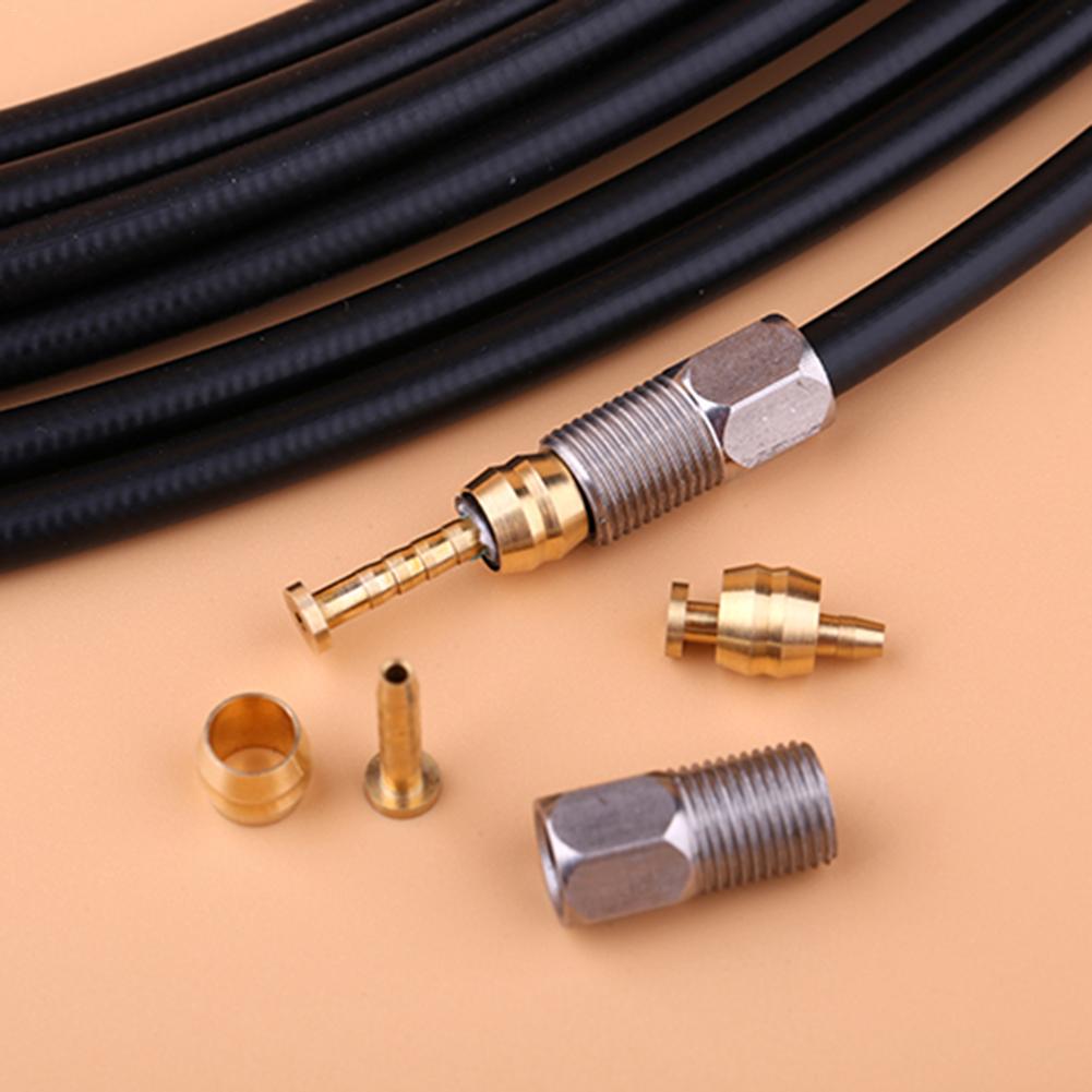 4 Pairs MTB Bicycle Bike Cable Tips Crimps Cycling Brake Tubing Oil Derailleur Shift Cable End Caps Core Accessories