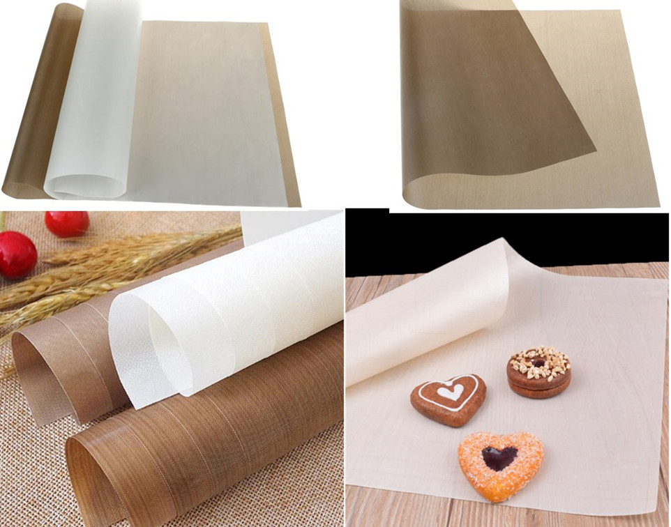 bake Mat High Temperature Resistant Sheet Pastry bake Oilpaper Heat-resistant Pad Non-stick For Outdoor Bbq 60*40 Cm