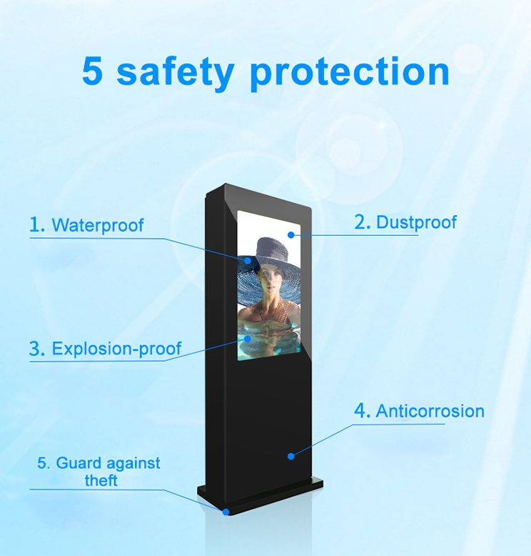 advertising display lcd