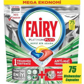 Fairy Platinum Plus Dishwasher capsule tablets dish tabs detergent cleaner broad bean dish wash concentrate original