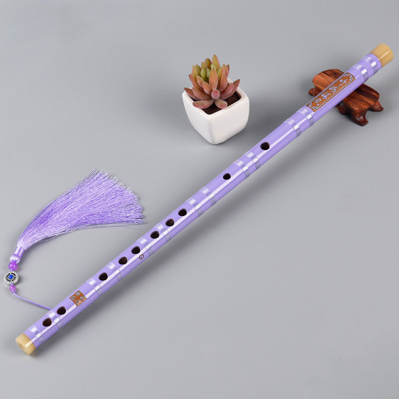yunnan One section Bamboo Flute Flauta Instrumento Musical E F G Key flauta chinesa Dizi Transverse Flute Open Hole muzyka