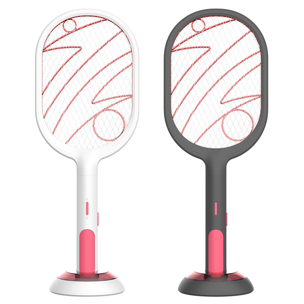 Portable USB Rechargeable Fly Mosquito Racket Mug Killer Fly Swatter Electric Fly Swatter Mosquitoes Killer Bug Zapper Household