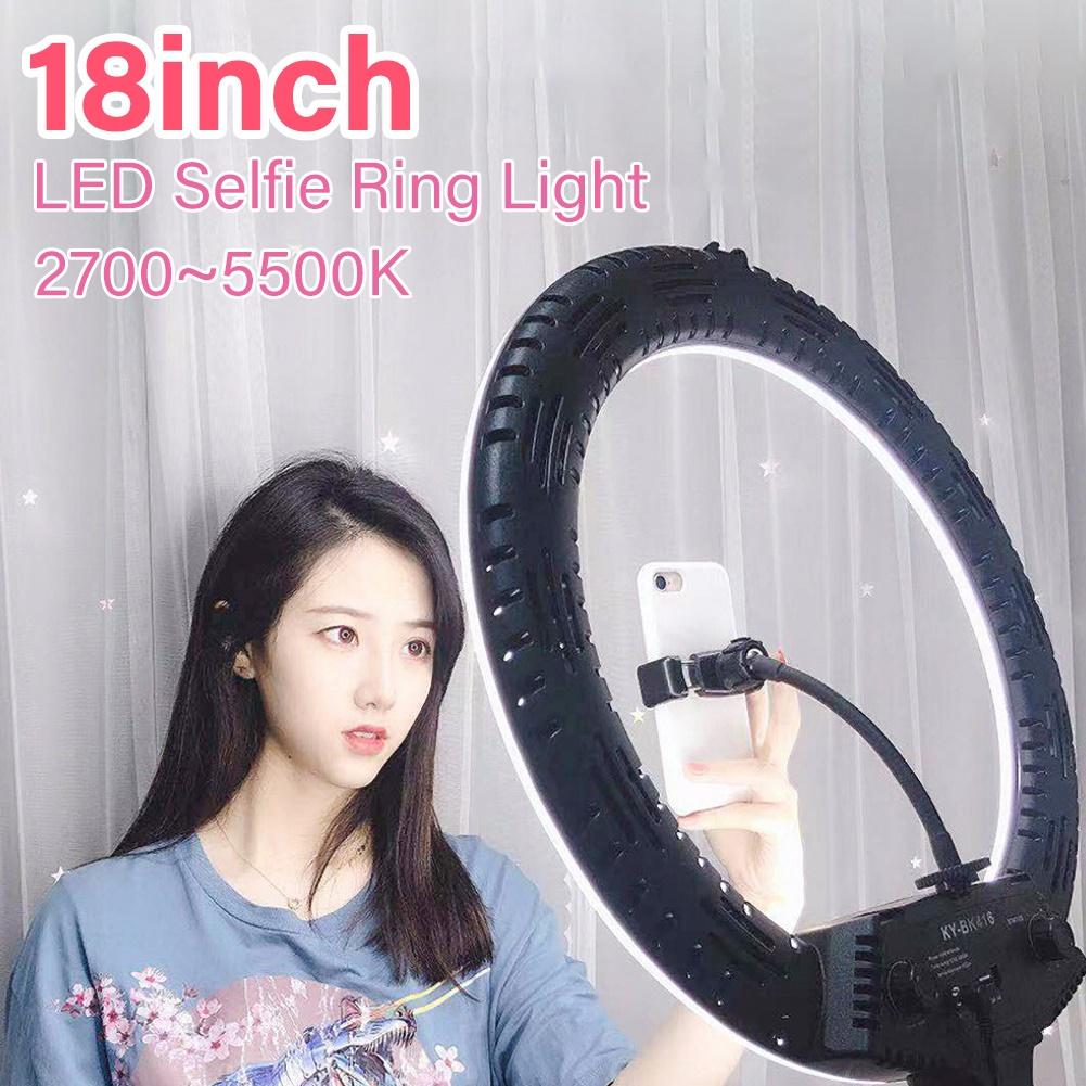 45cm Dimmable LED Ring Light Lamp 60Ws LED with Light Stand for Photo Video Lighting Kit
