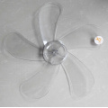 for 16 inches 380mm diameter AS plastic transparent fan blade electric fan parts 5 blades