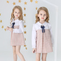 Fashion Girls Princess Dress Clasic Plaid Winter Kids Clothing Autumn For Birthday Party Designed Children Vestidos Spring