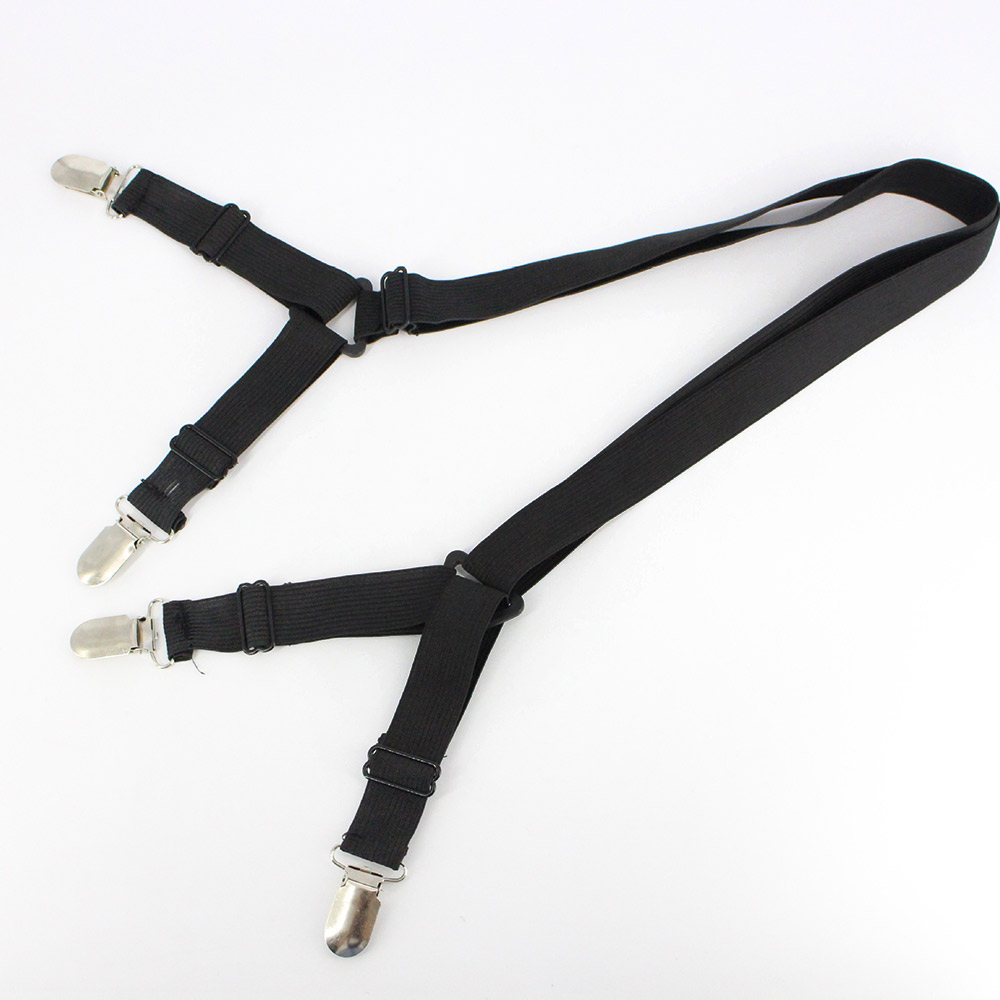 2 Pcs Adjustable Bed Sheet Clips Cover Grippers Holder Mattress Duvet Blanket Fastener Straps Fixing Slip-Resistant Belt