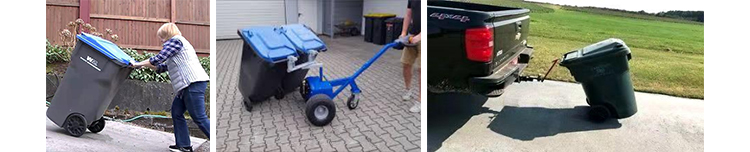 Wheelie Bin Helper Trash Cart Waste Bin Trailer 1