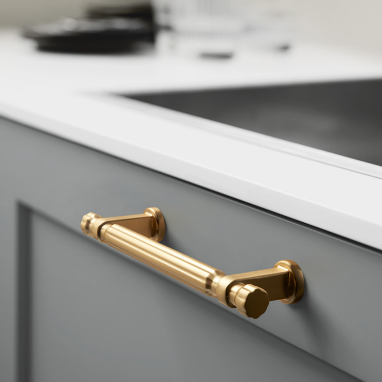 polished zinc cabinet knobs