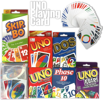 Playing Card Game UNO Fun Time Kids Child Children Adult / Permainan Family Classic/DOS/FLIP/PHASE10/WILD