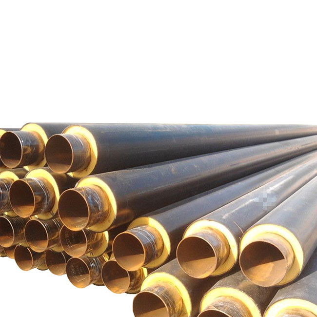 Polyurethane Coating Foam Filled Insulation Steel Pipe China Manufacturer