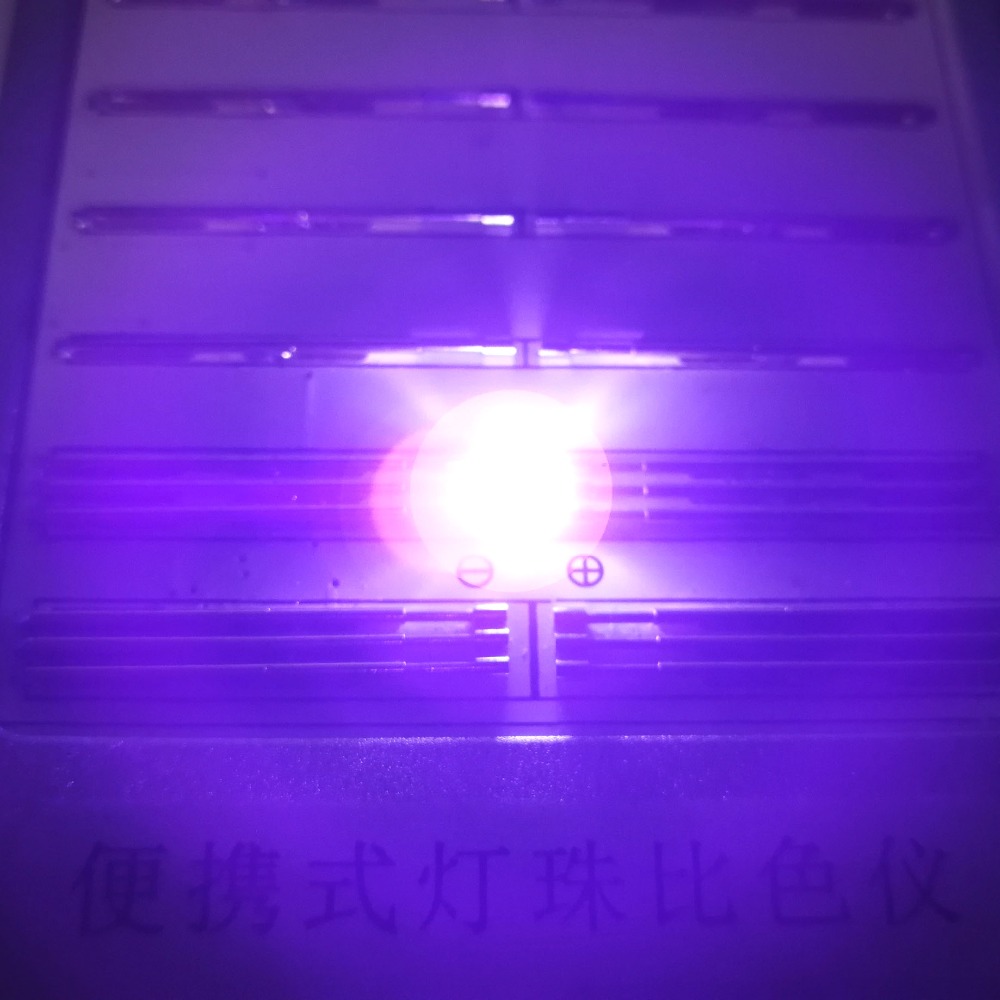 Epistar 10pcs 2W 365nm+365nm+405nm Three Crystals LED Diodes UV LED Nail Lamp Bead SMD5050 5054 LED Lamp For Nail Machine DIY