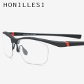 TR90 Eyeglasses Frame Men Basketball Outdoor Ultralight Eye Glasses 2019 Sports Half Myopia Optical Prescription Eyewear 17027
