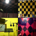 12pcs Soundproofing Foam Studio Acoustic Panels Studio Foam 33*33*3cm Soundproof Absorption Treatment Panel