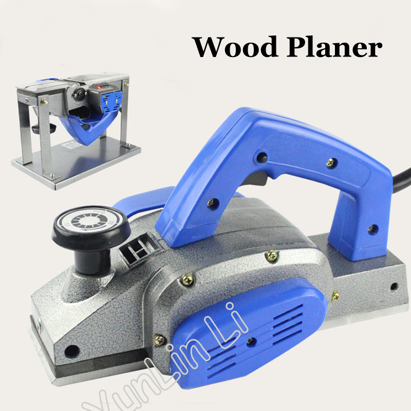 220V Wood Planer 1000W High-Power Woodworking Bench Planer Multi-Function Electric Planer