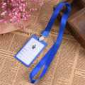 1Pcs Work Card Holders With Rope Aluminium Alloy Card Holder Employee Name ID Card Cover Metal Work Certificate Identity Badge