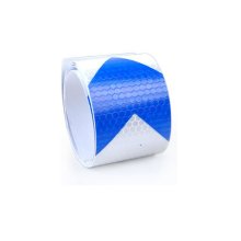 5CM Width Long Self-adhesive PVC Reflective Safety Warning Tape Road Traffic Construction Site Reflective Arrow
