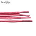 Round Shoelaces Stripped Shoe Laces Martin Boots Shoestrings Ropes 63"/ 160cm New