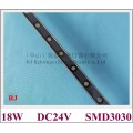 LED wall washer SMD 3030 wash wall LED advertising light lamp DC24V aluminum SMD3030 18 LED 18W 1800lm IP65 1000mm*30mm*20mm