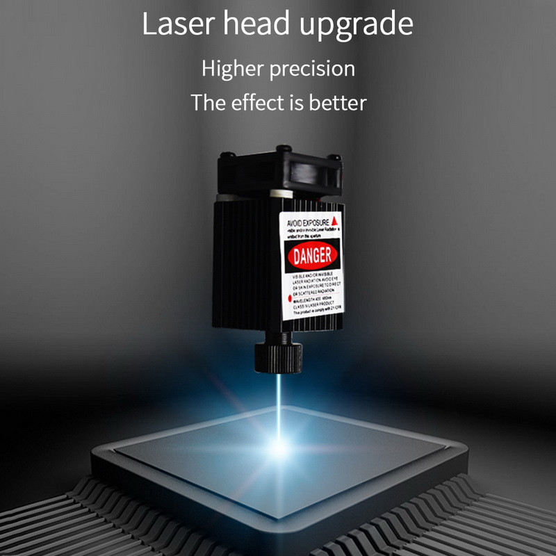 3000 mW CNC Laser Engraver DIY Logo Mark Printer Laser Engraving Carving Machine for FOR Windows for Mac OS System