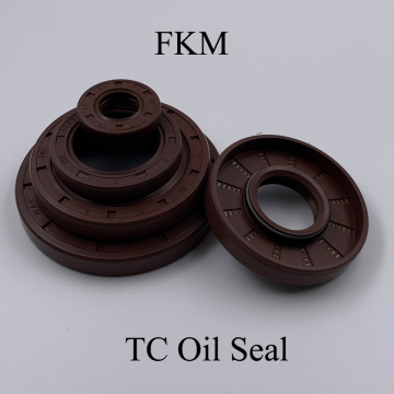 12*19*5 12x19x5 12*20*5/7 12x20x5/7 Fluoro FKM Fluorine Rubber Spring Double Lip TC Ring Gasket Radial Shaft Skeleton Oil Seal