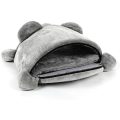 Pet Cat Bed Den Nest Cartoon Mouse Shape House Bed Tent Indoor Cat House with Removable Mat and Zippered Bottom