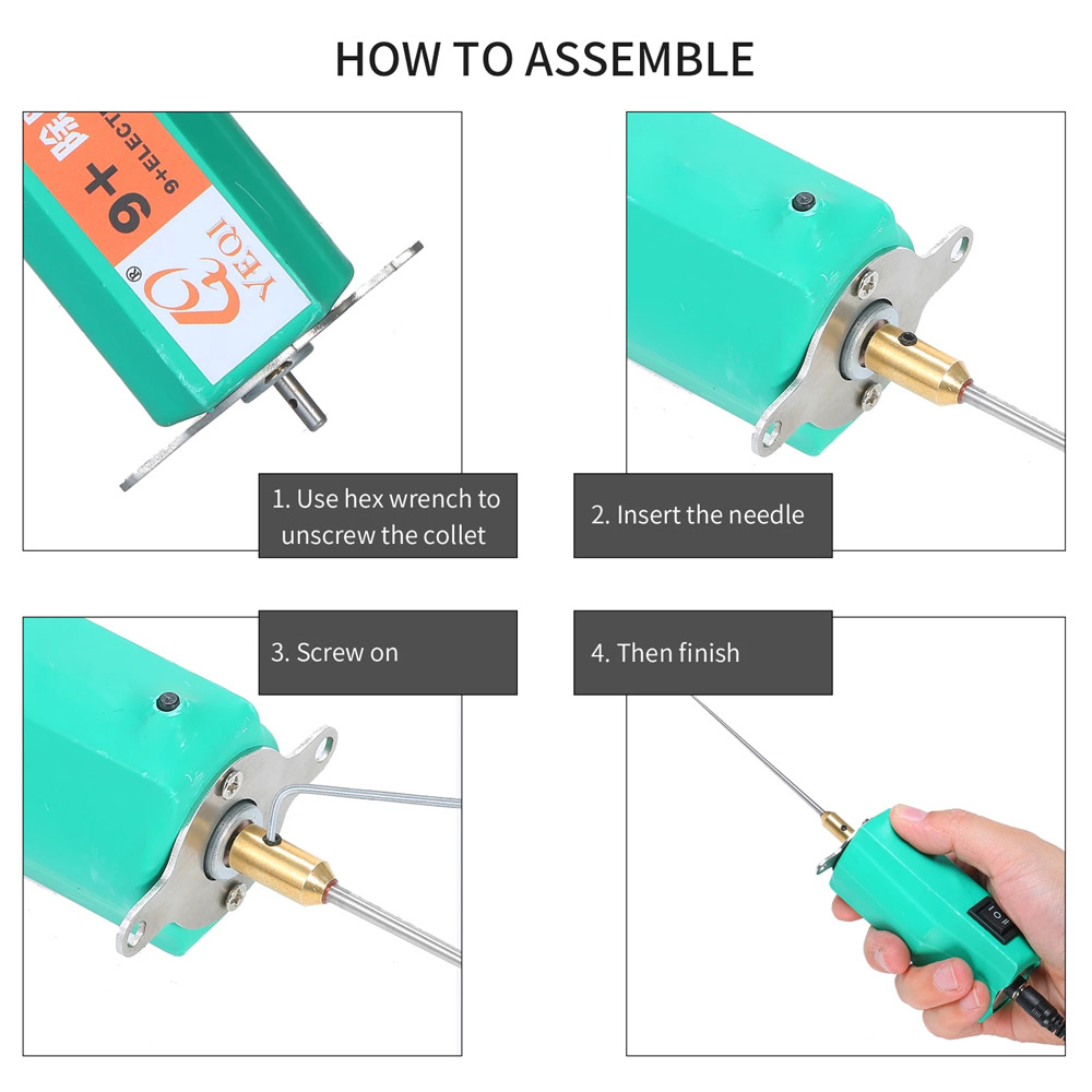 CJ7+ CJ9+ Electric Removal Adhesive Rod LCD Screen Shovel Glue Tool Mobile Phone Remove OCA Glue Grinder Rubber Separator