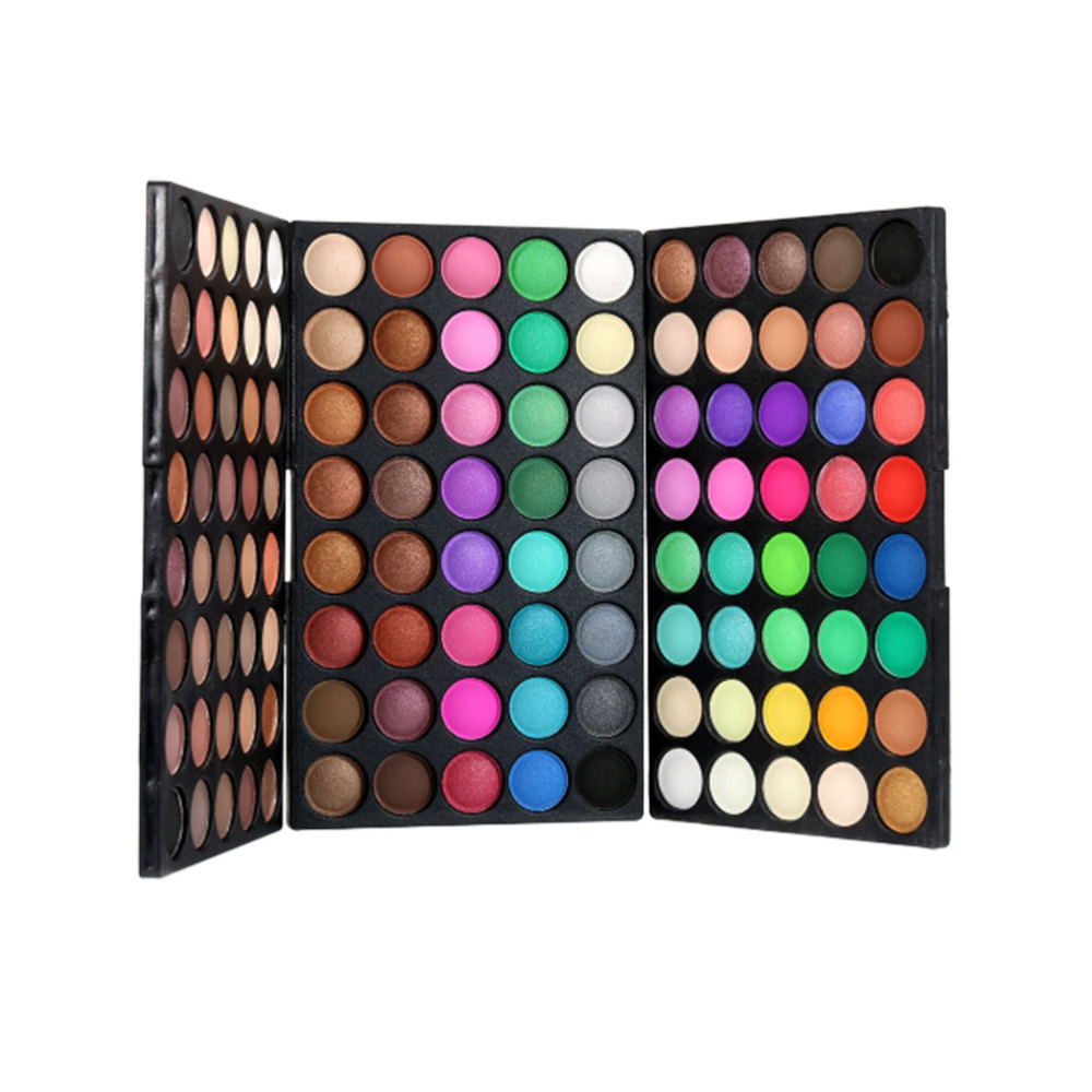 120 Colors Eye Shadow Matte Pearly Lustre Smoky Eyeshadow Makeup Multicolor Palette Combination Cosmetic Pallet for Girls Ladies