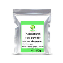 2020 High quality astaxanthin powder 10% , Haematococcus Pluvialis capsules Extract 1pc festival top supplement Body glitter .