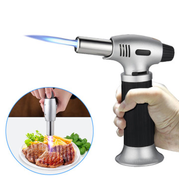Refillable Gas Butane Blow Torch Jet Lighter Culinary Solder Cooking Baking Chef Tool C66