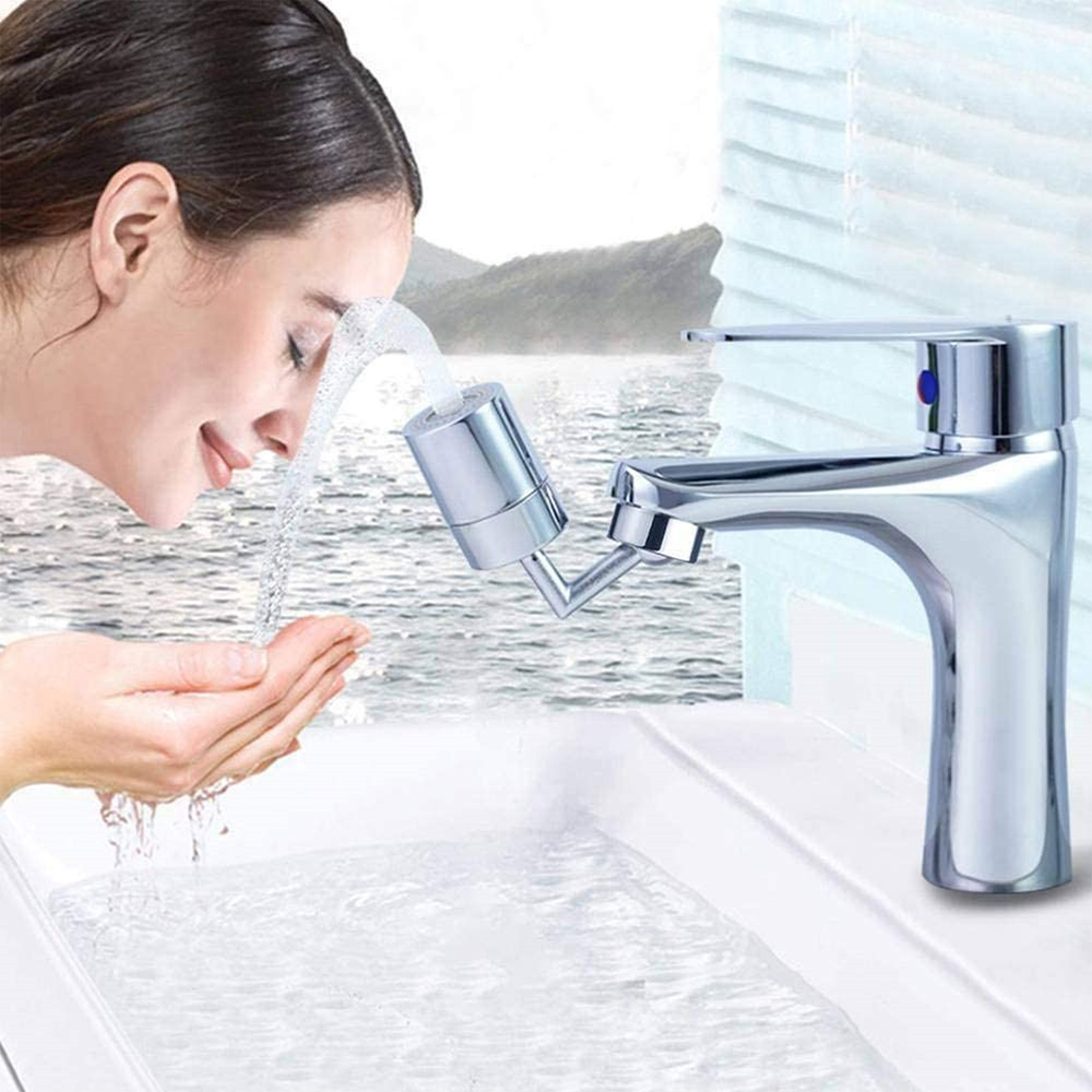 Rotatable Splash Filter Faucet Universal Faucet Spray Head Anti-Splash Bathroom Tap Water Saving Nozzle Sprayer For Kitchen