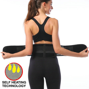 1Pc Magnetic Self-Heating Waist Support Elastic Adjustable Lightweight Breathable Durable Waist Belt Sports Safety Accessories