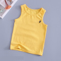 Ready Stock Summer New Baby Clothing Children's Pure Cotton Vest Baby Boys Girls Kids Leisure Sleeveless T-shirt