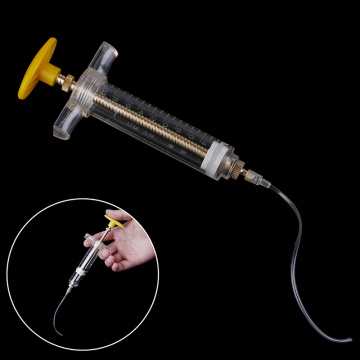 20ML Veterinary Syringe Feeder Luer Lock Reusable Livestock Supplies