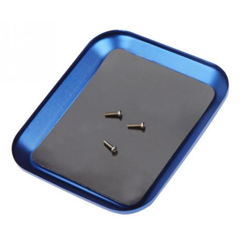 Useful Aluminum Alloy Screw Tray Magnetic Pad For Rc Model Phone Car Repair Tool