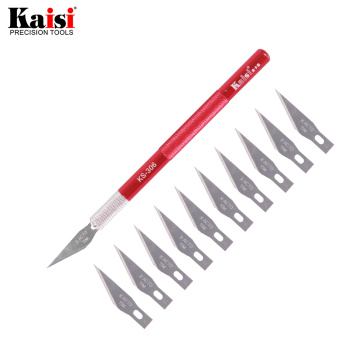 10 Blades Craft Artwork Cutting Knife DIY carving knife wood carving knife craft blades Stainless steel clay sculpture knife