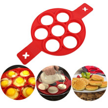 1Pcs Silicone Non Stick Fantastic Egg Pancake Maker Ring Kitchen Baking Omelet Moulds flip cooker