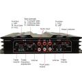 5800 Watt Car Audio Power Amplifier 4 Channel 12V Car Amplifer Car Audio Amplifier for Cars Amplifier Subwoofer