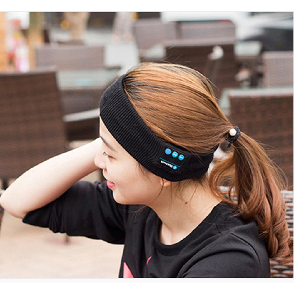 Wireless Bluetooth 5.0 Stereo Headphones Running Earphone For Men Women Sleeping Eye Mask Music Sports Headband Headset наушники