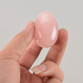 50*35mm Undrilled Yoni Eggs Rose Quartz Jade Egg for Women Kegel Exerciser Tighten Vaginal Muscle Massage Be Wall Ball