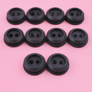 10pcs/lot 2 Hole Fuel Gas Tank Grommet For Homelite 51944 51945 51954 51955 51974 51975 Grass Trimmer Replacement Spare Part