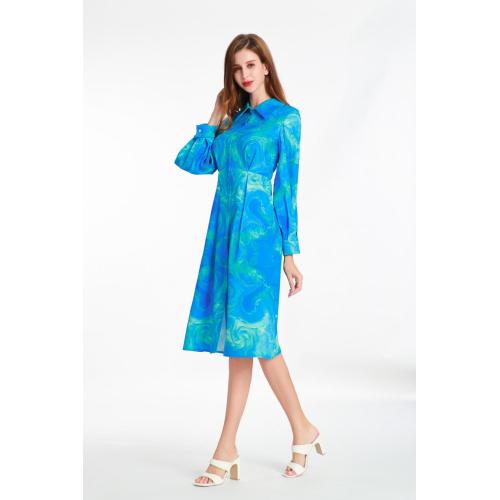Choose The High Quality Shirt-style Long Sleeve Printed Dress etc.