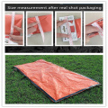 2 PC Emergency Sleeping Bag Outdoor Camping Hiking First Aid Warm Bag Survival Protection Travel Bag Waterproof Anti-cold Pad