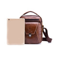Genuine Leather Men's Messenger Bags quality Crossbody Bags Vintage cow leather man Shoulder bag for male Casual handbag