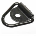 2" Steel V-Ring Bolton Trailer Cargo Tie-Down Anchor replaces D-Ring Plastic Flush Mount Pan Fitting for Trailer Truck Warehouse