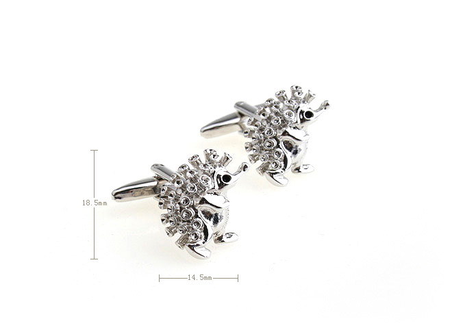 iGame Fashion Hedgehog Cuff Links Novelty Animal Design Free Shipping