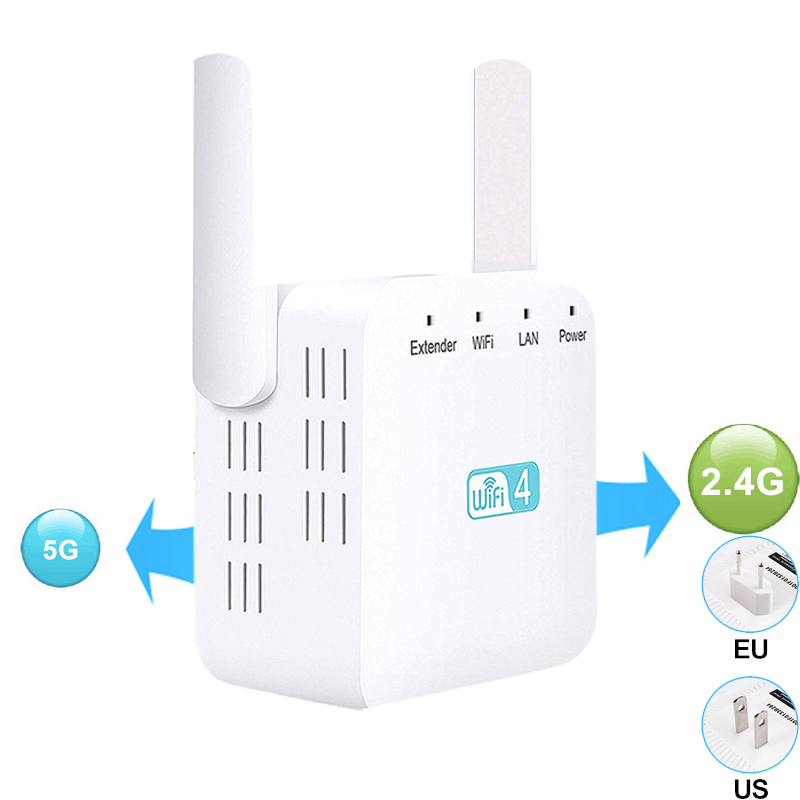 5 Ghz WiFi Repeater Wireless Wifi Extender 300Mbps Wi-Fi Amplifier 802.11N Long Range Wi fi Signal Booster 2.4G Wifi Repiter