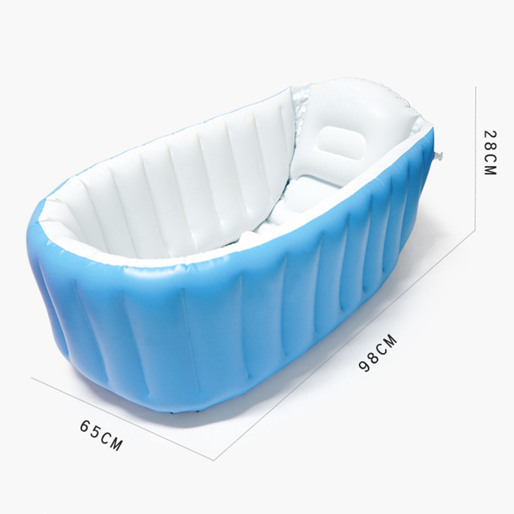  Amazon portable indoor folding tub inflatable baby bathtub